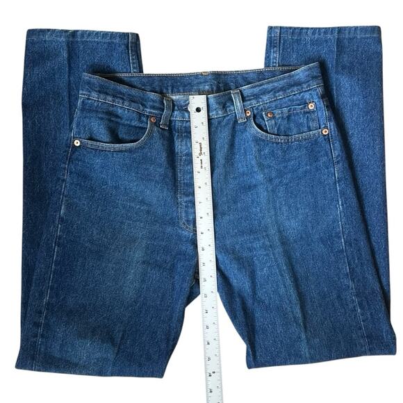 Levi’s 501 Women’s Sz 29 Vintage High Rise Jeans Straight Leg 90s USA Made - Picture 12 of 14